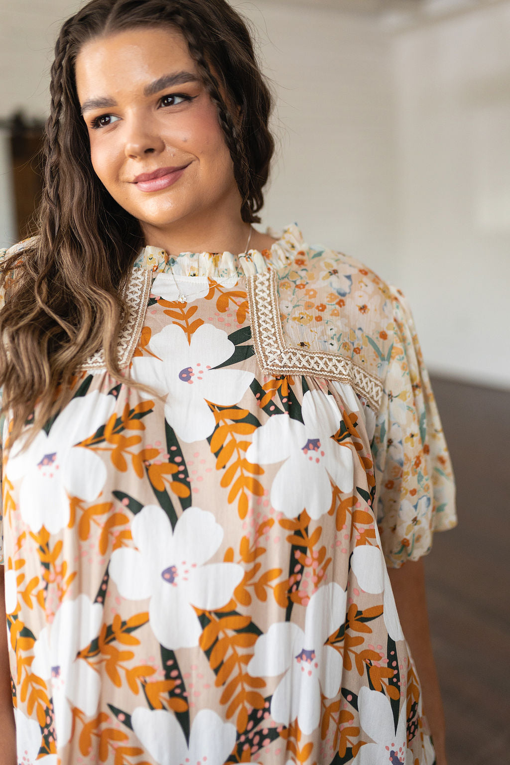 Daydreamer Mixed Floral Top