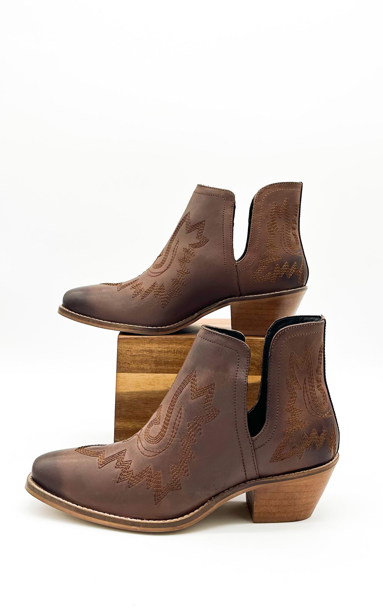 Kickin' Booties in Brown